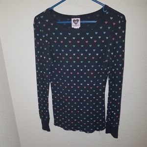 Heart Patterned Thermal Size M